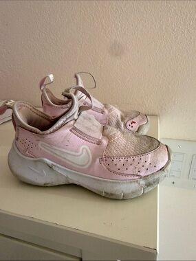 Nike Kids' Pink Slip-On Athletic Sneakers
